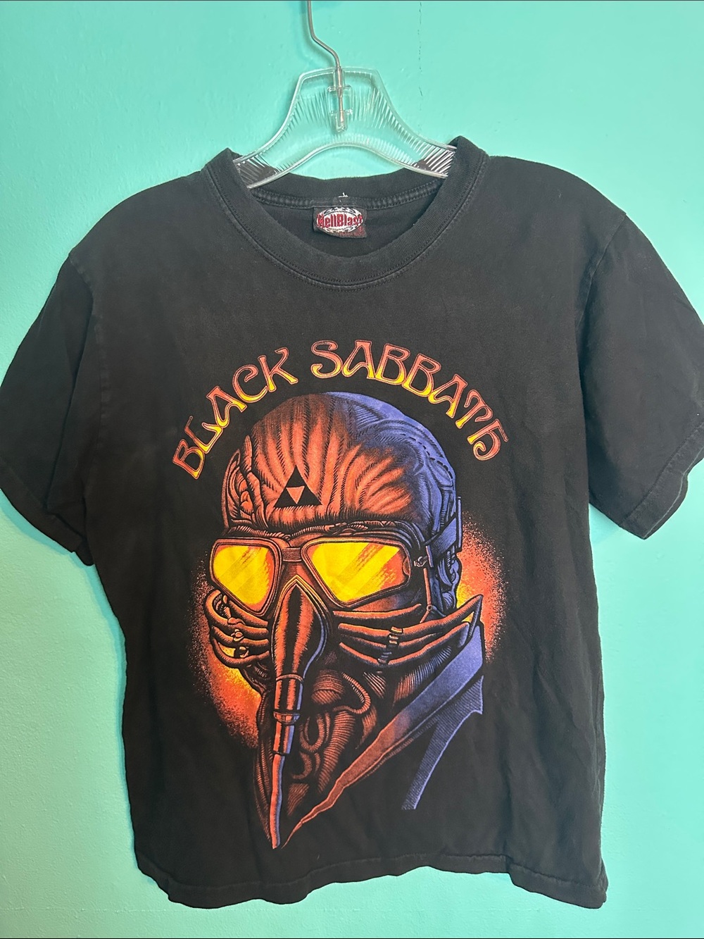 Black Sabbath Hellfire Graphic Short Sleeve Band Tshirt S